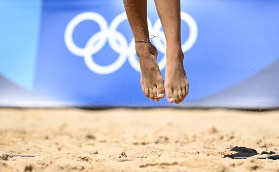 Japan Olympics 2020 Beach Volleyball Women Semifinals