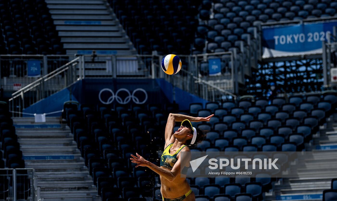 Japan Olympics 2020 Beach Volleyball Women Semifinals