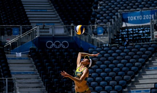 Japan Olympics 2020 Beach Volleyball Women Semifinals