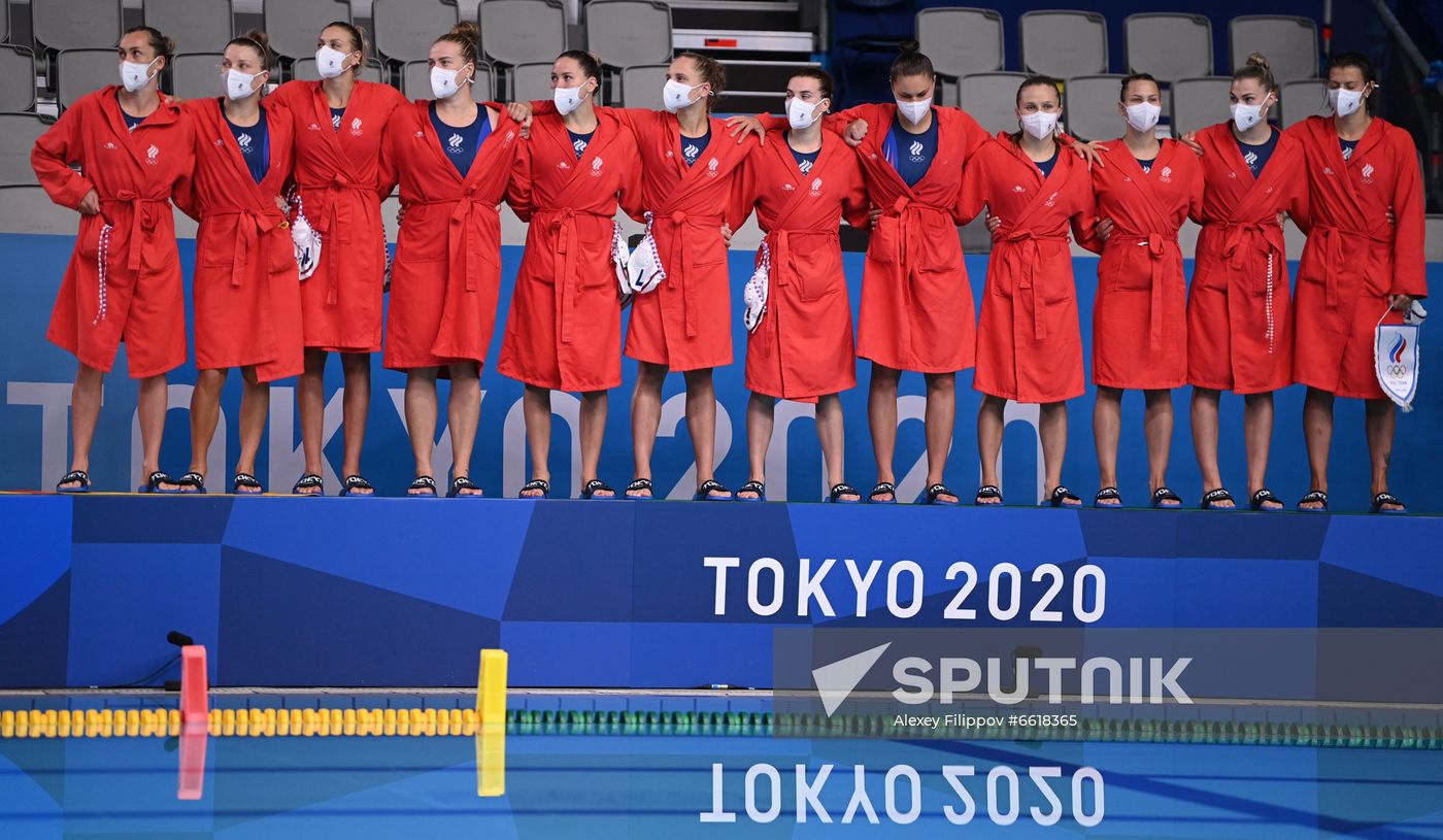 Japan Olympics 2020 Water Polo Women ROC - US