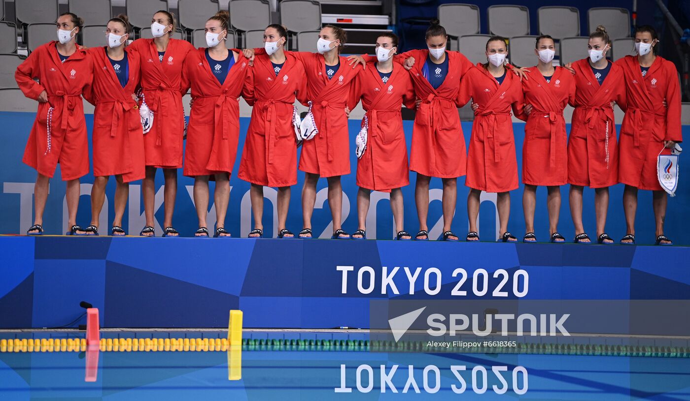 Japan Olympics 2020 Water Polo Women ROC - US