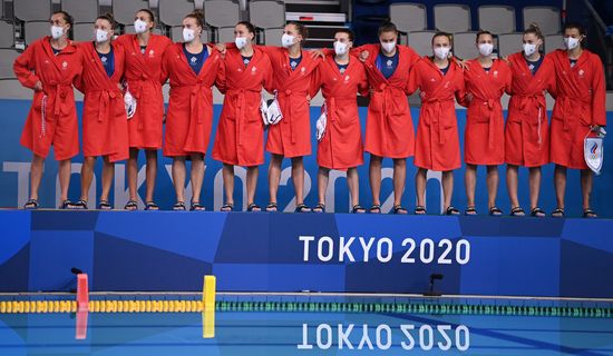 Japan Olympics 2020 Water Polo Women ROC - US