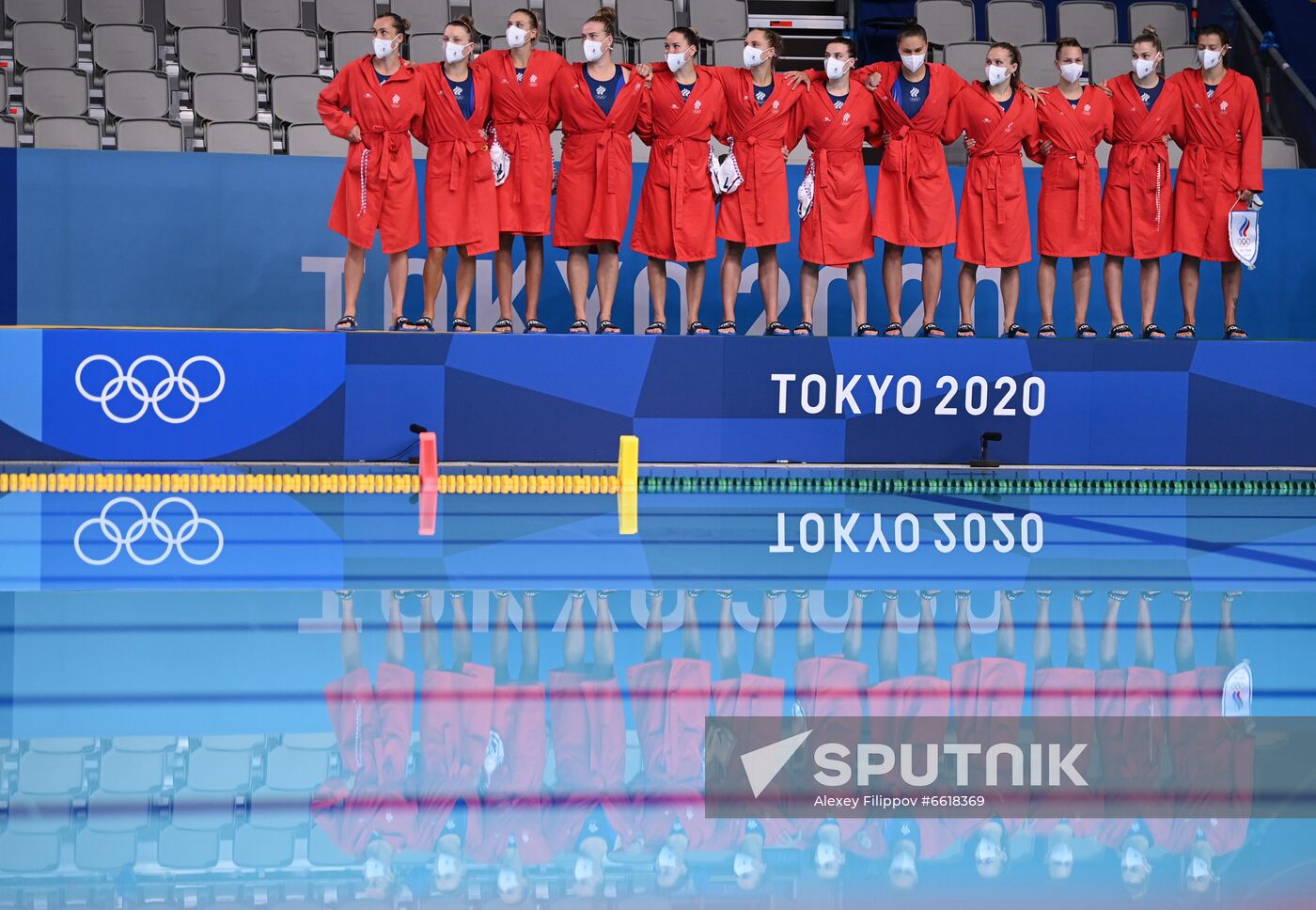 Japan Olympics 2020 Water Polo Women ROC - US