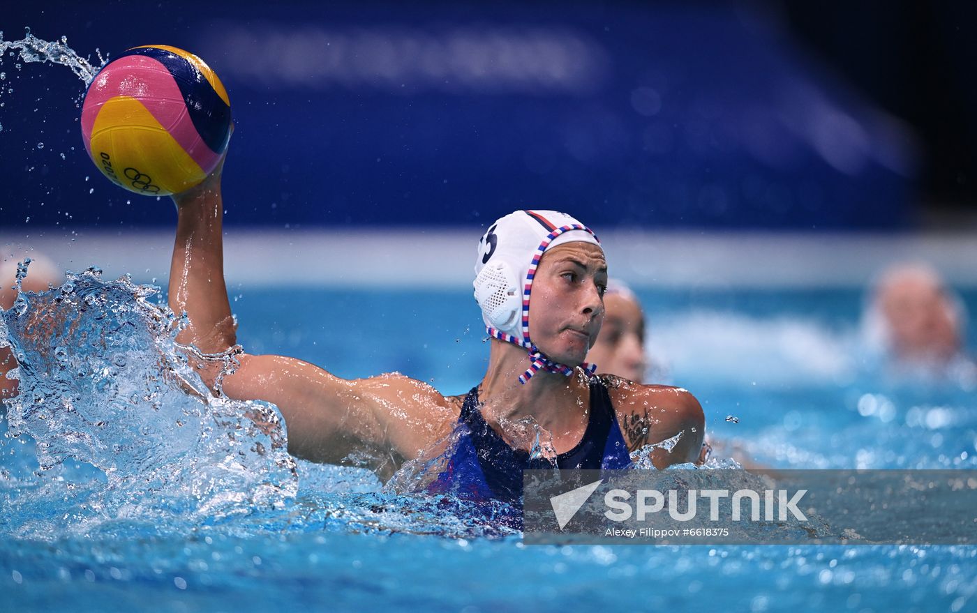 Japan Olympics 2020 Water Polo Women ROC - US