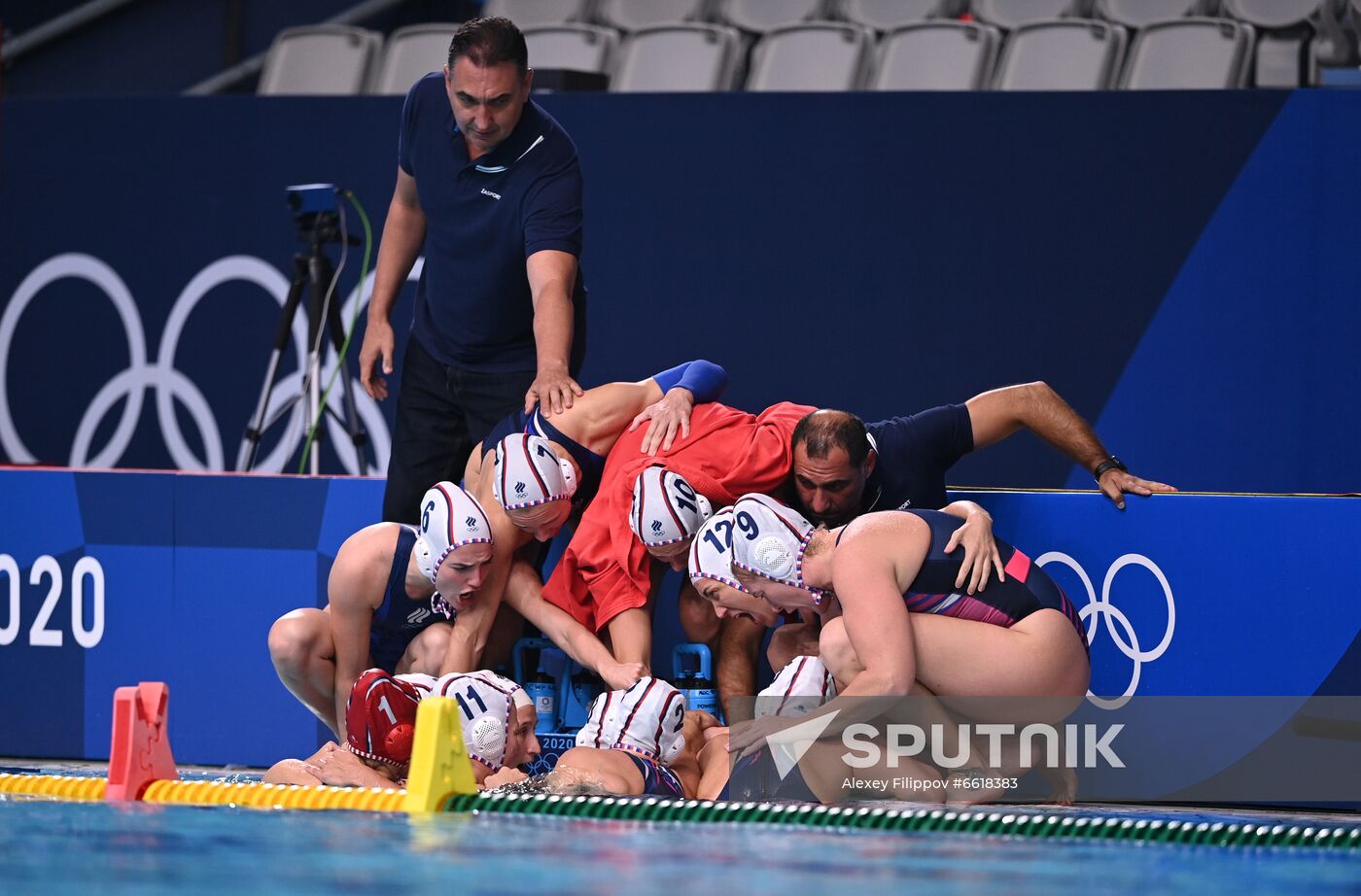 Japan Olympics 2020 Water Polo Women ROC - US