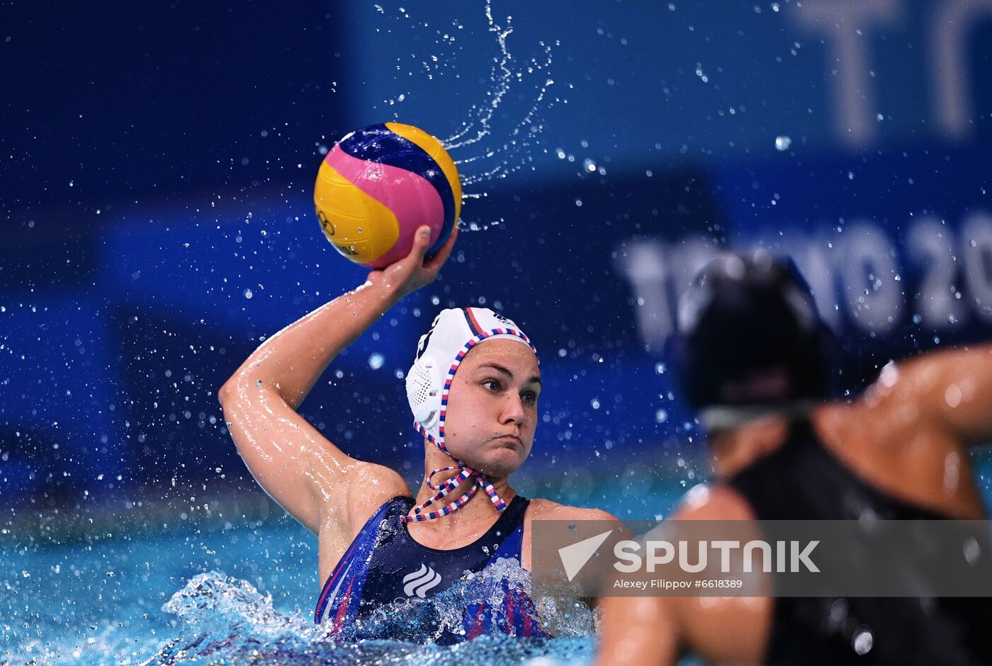 Japan Olympics 2020 Water Polo Women ROC - US