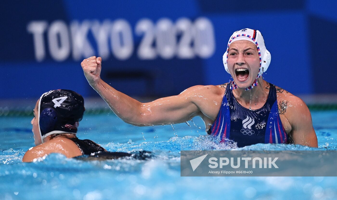 Japan Olympics 2020 Water Polo Women ROC - US