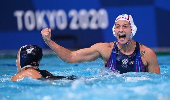 Japan Olympics 2020 Water Polo Women ROC - US