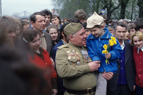 Victory Day celebrations in Moscow