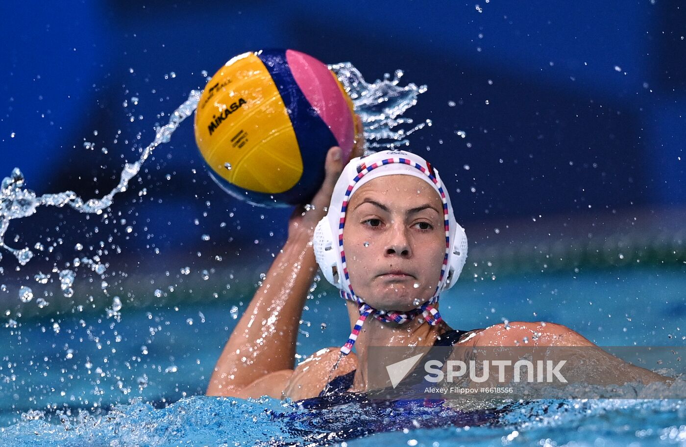 Japan Olympics 2020 Water Polo Women ROC - US