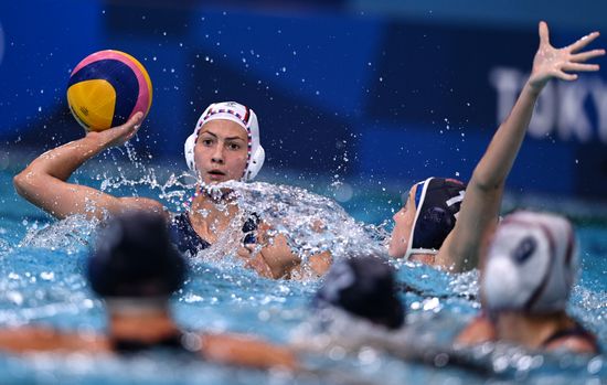 Japan Olympics 2020 Water Polo Women ROC - US