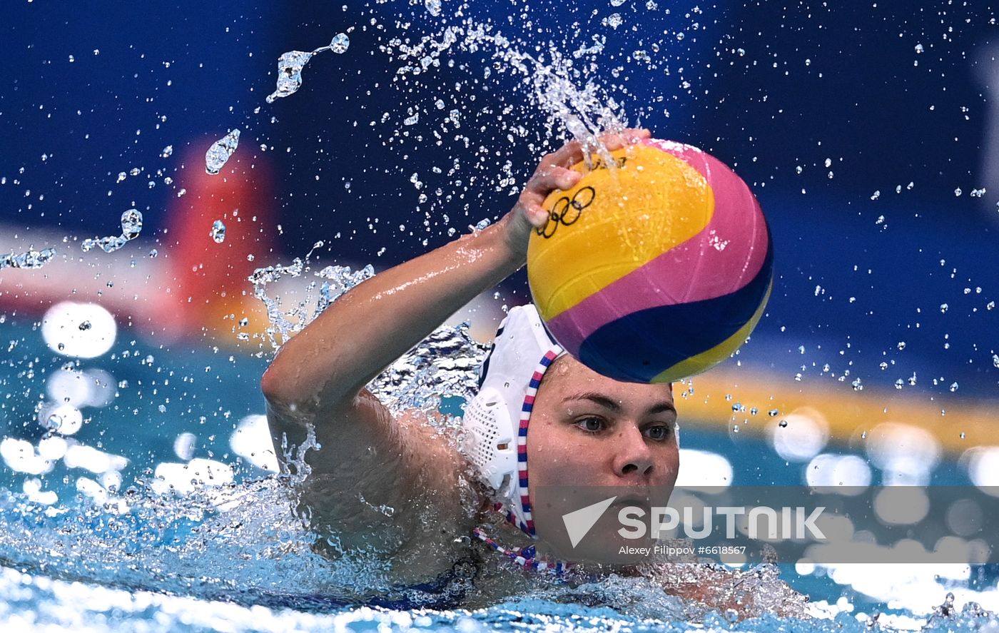 Japan Olympics 2020 Water Polo Women ROC - US
