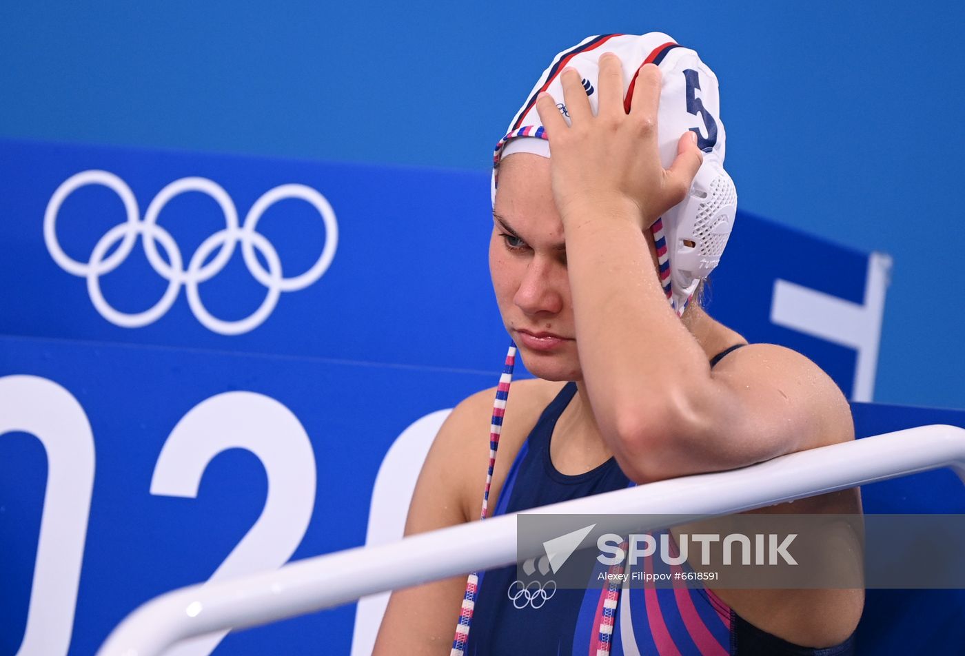 Japan Olympics 2020 Water Polo Women ROC - US