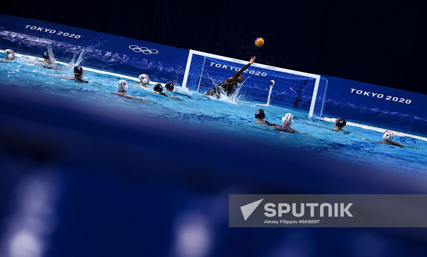 Japan Olympics 2020 Water Polo Women ROC - US