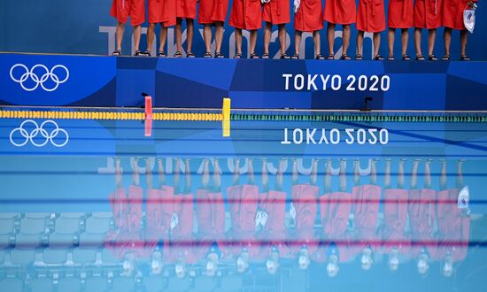 Japan Olympics 2020 Water Polo Women ROC - US