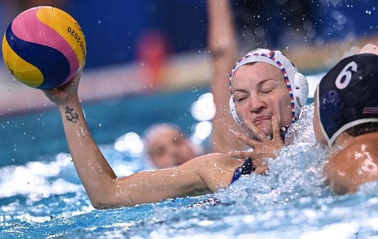 Japan Olympics 2020 Water Polo Women ROC - US