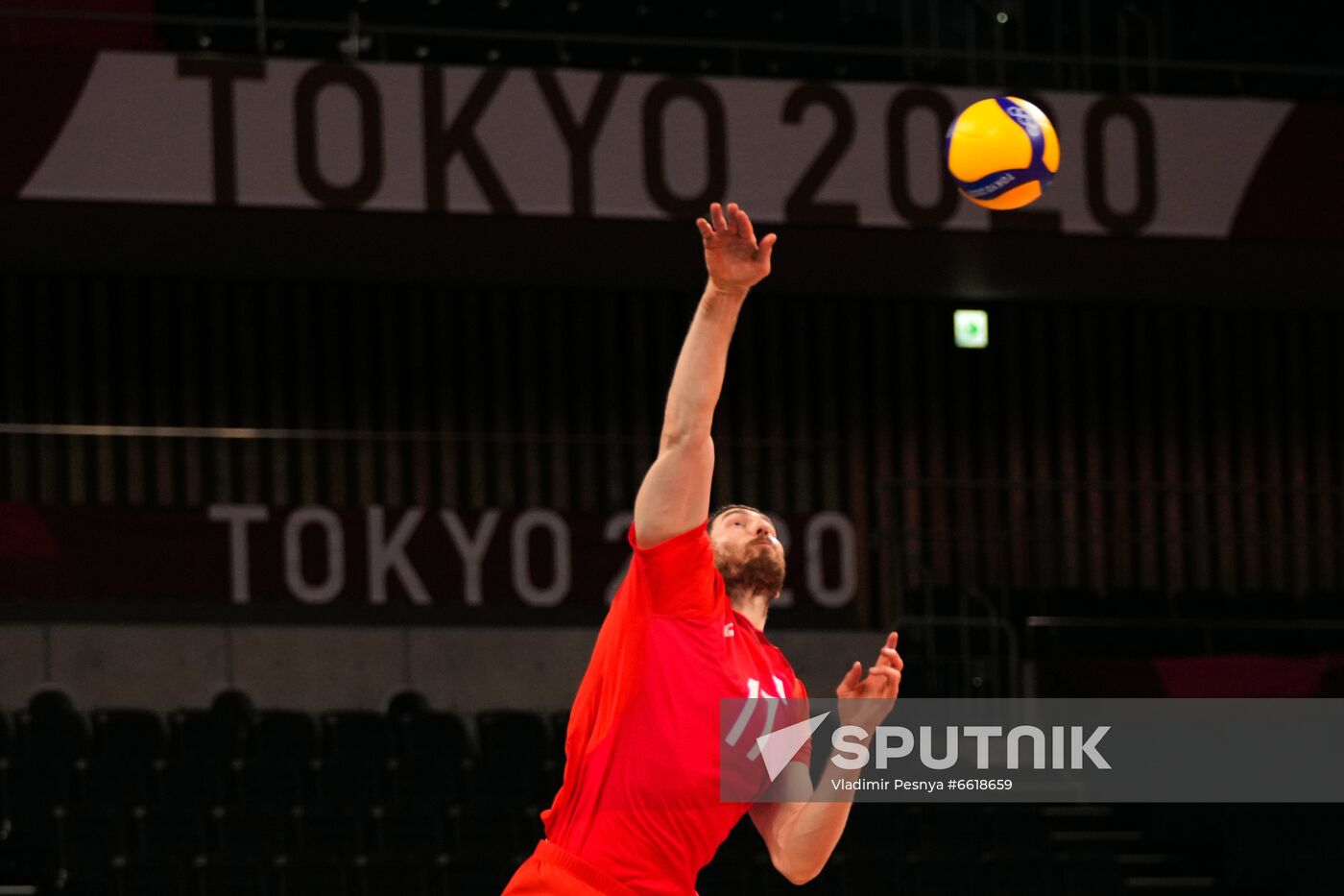 Japan Olympics 2020 Volleyball Men Brazil - ROC