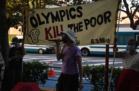 Japan Olympics 2020 Protest