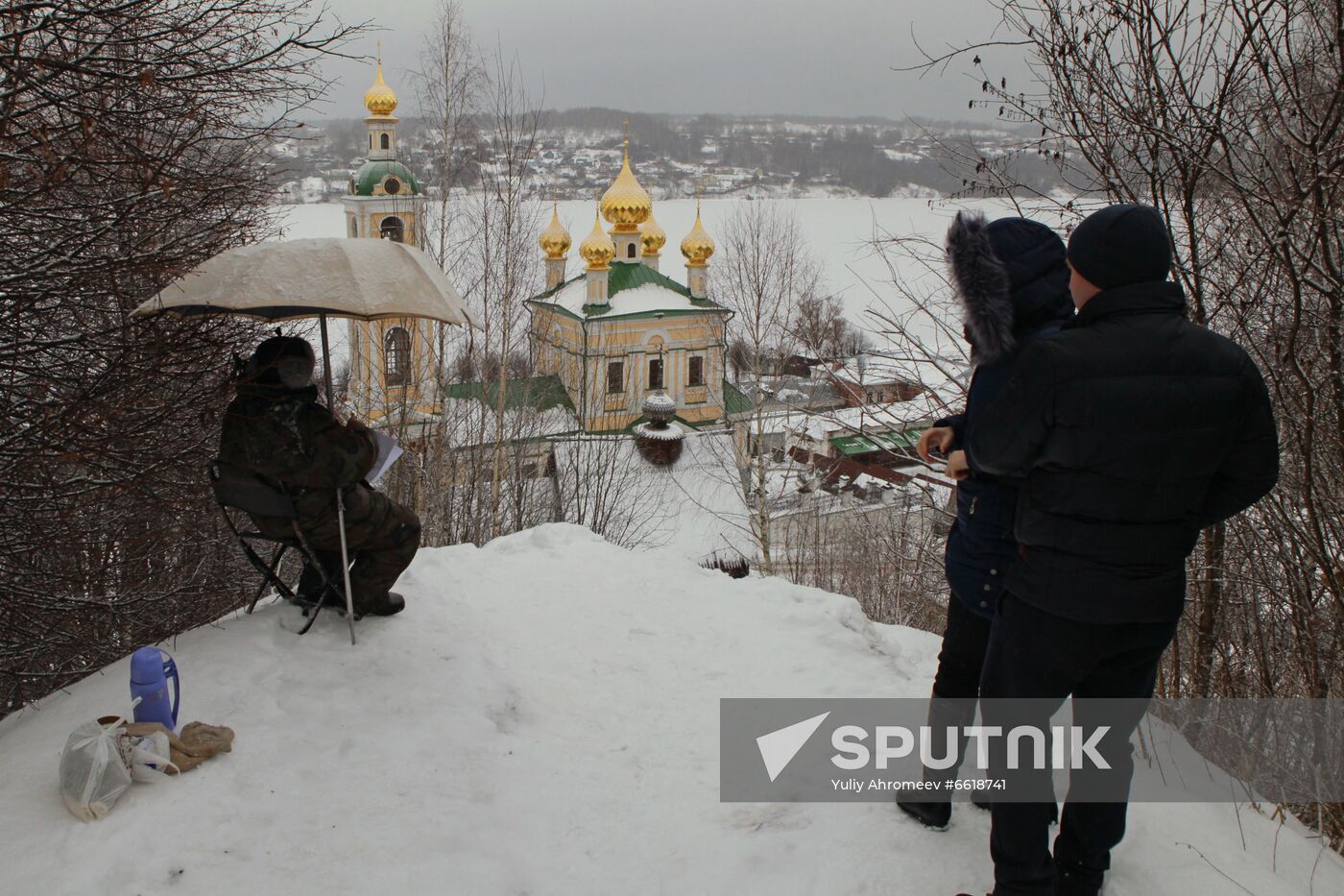 Church of Resurrection in Plyos