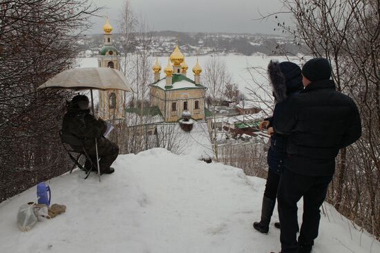 Church of Resurrection in Plyos