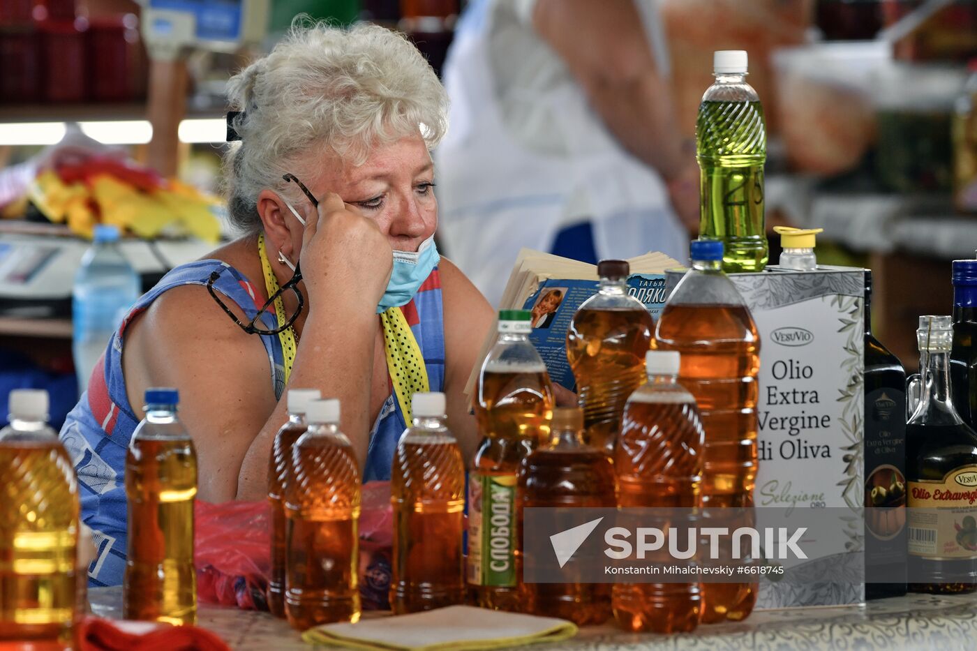 Russia Crimea Food Market