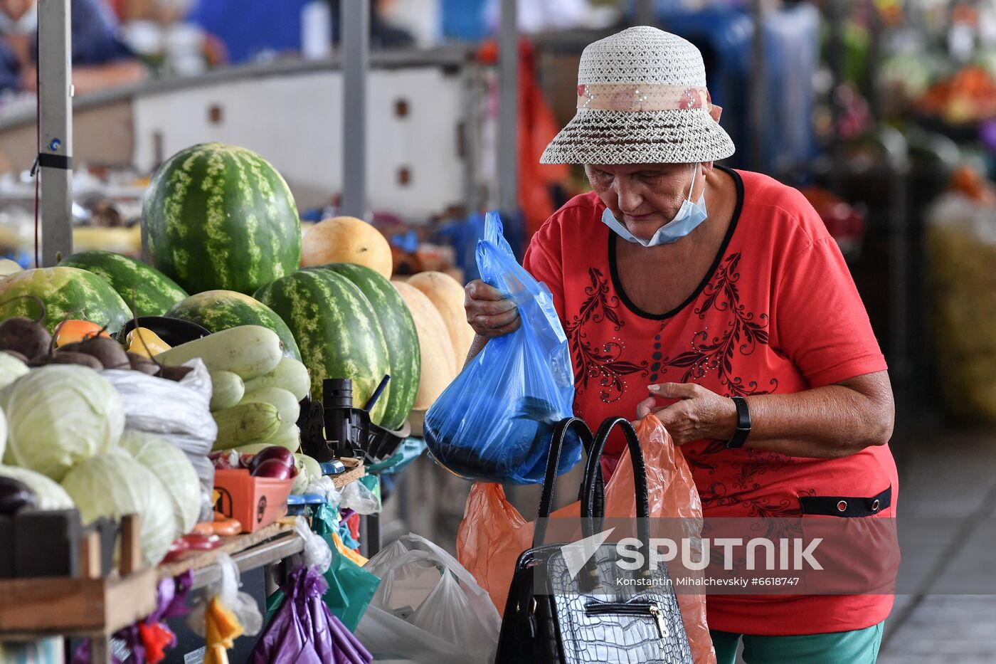 Central Vegetable Market in Simferopol