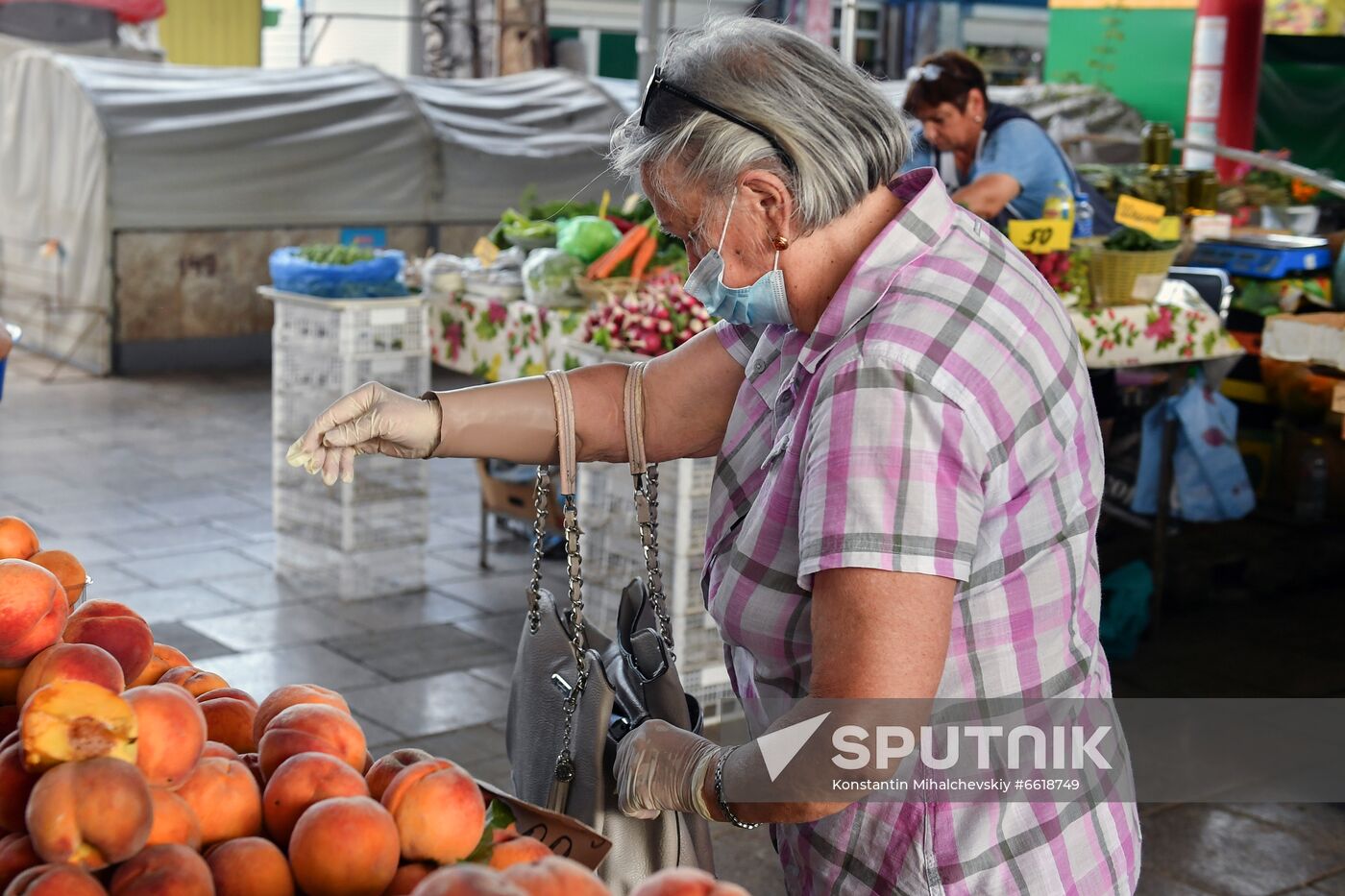 Russia Crimea Food Market