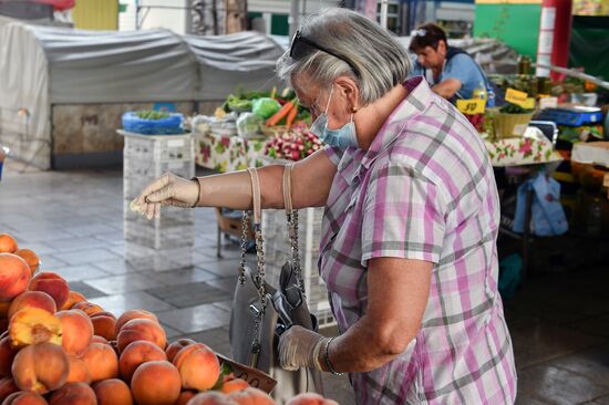 Russia Crimea Food Market