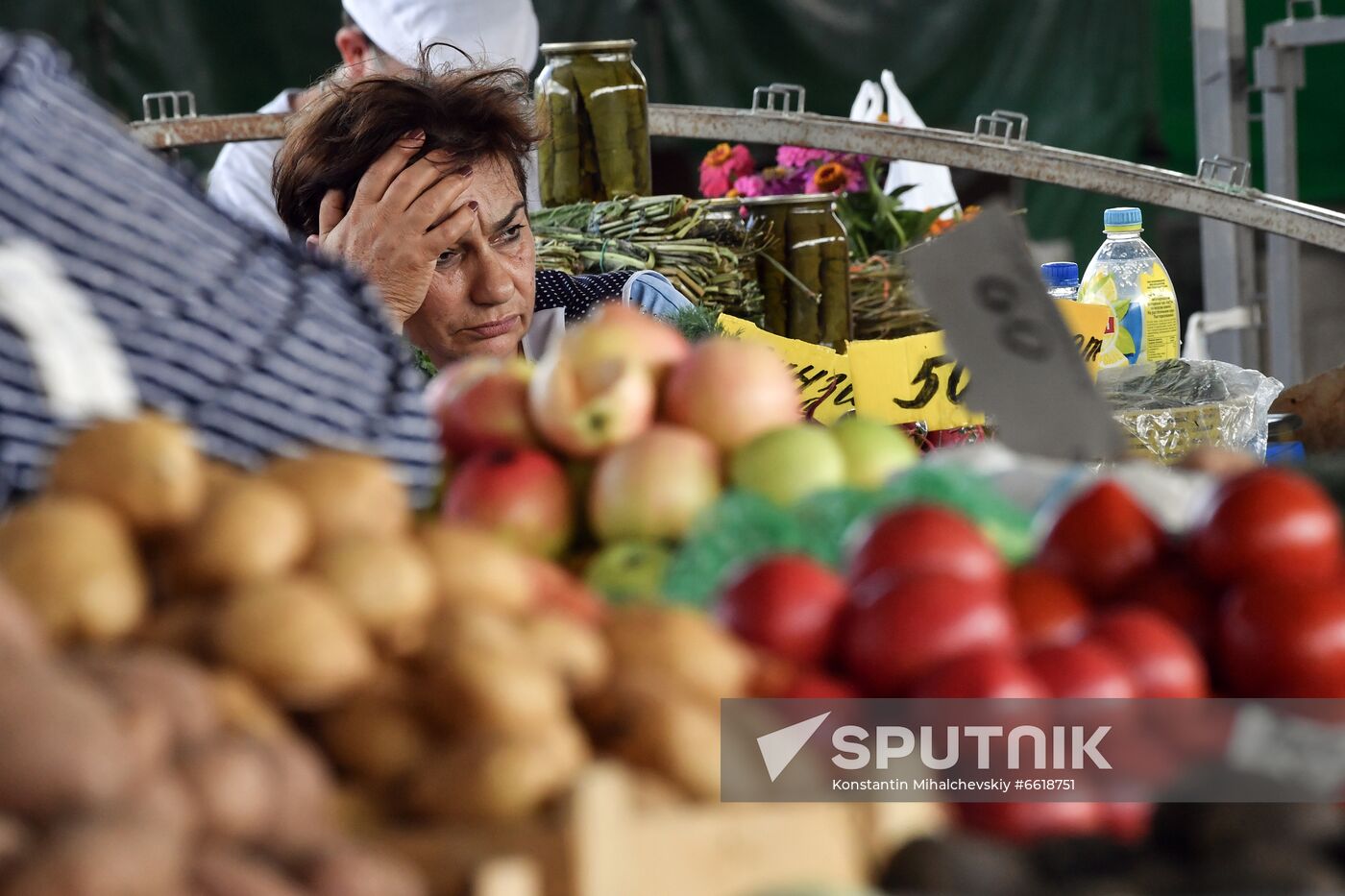 Russia Crimea Food Market