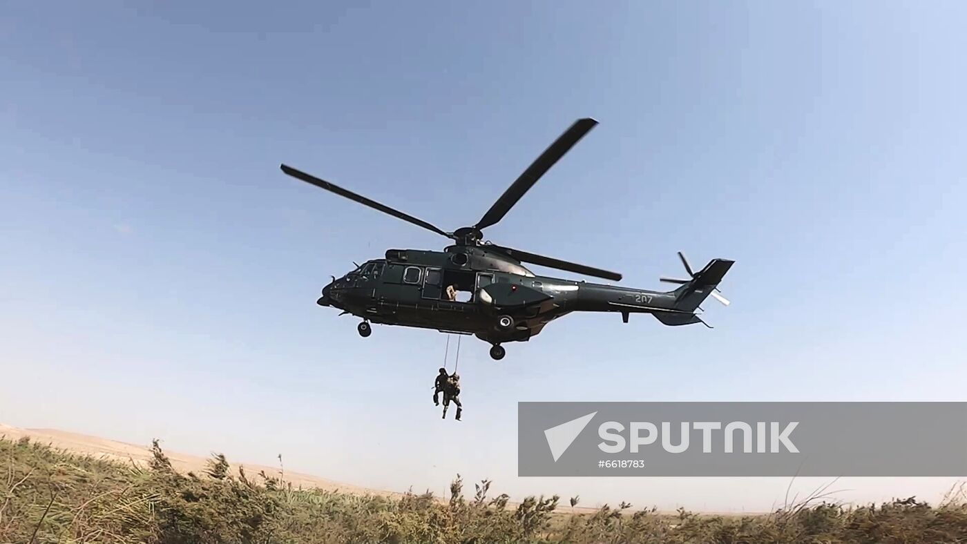 Uzbekistan Russia Joint Military Drills