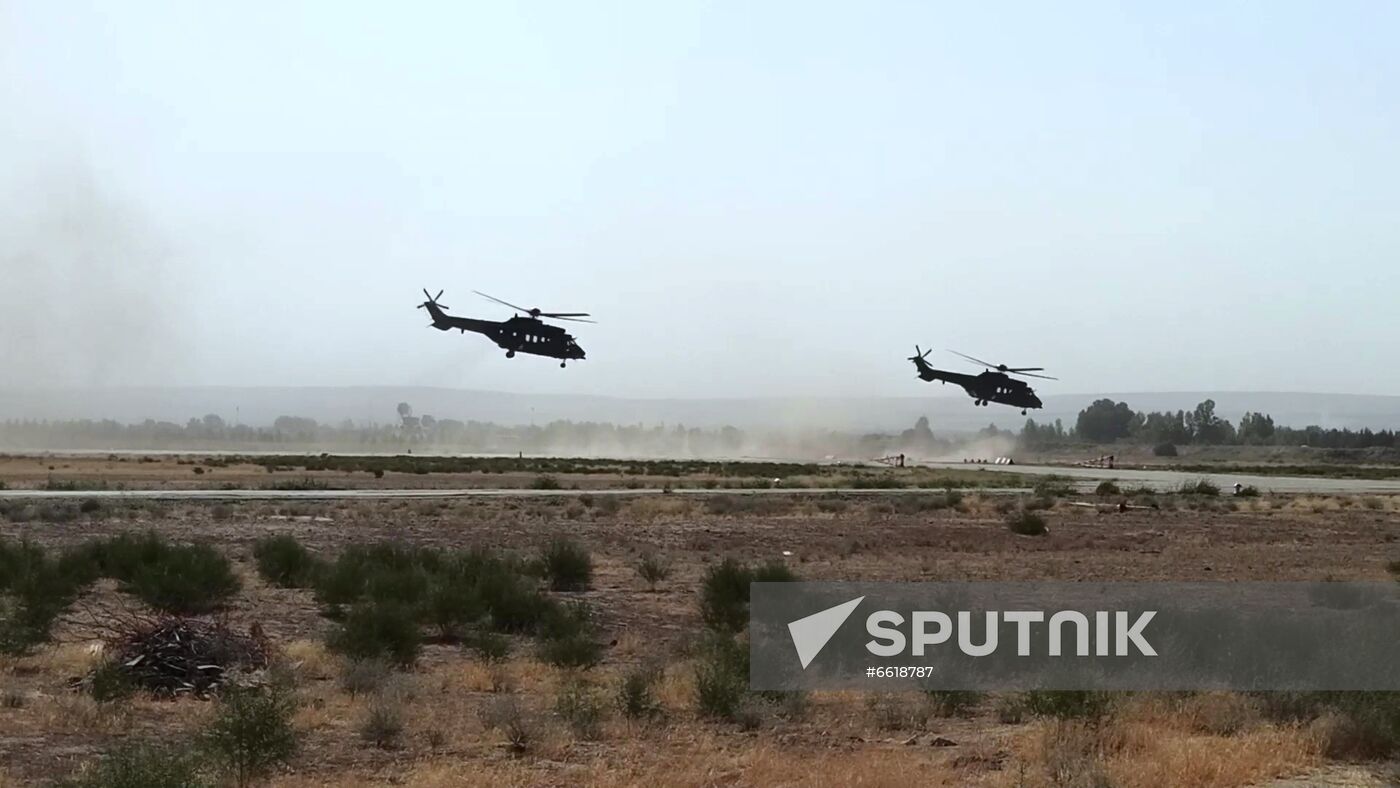 Uzbekistan Russia Joint Military Drills