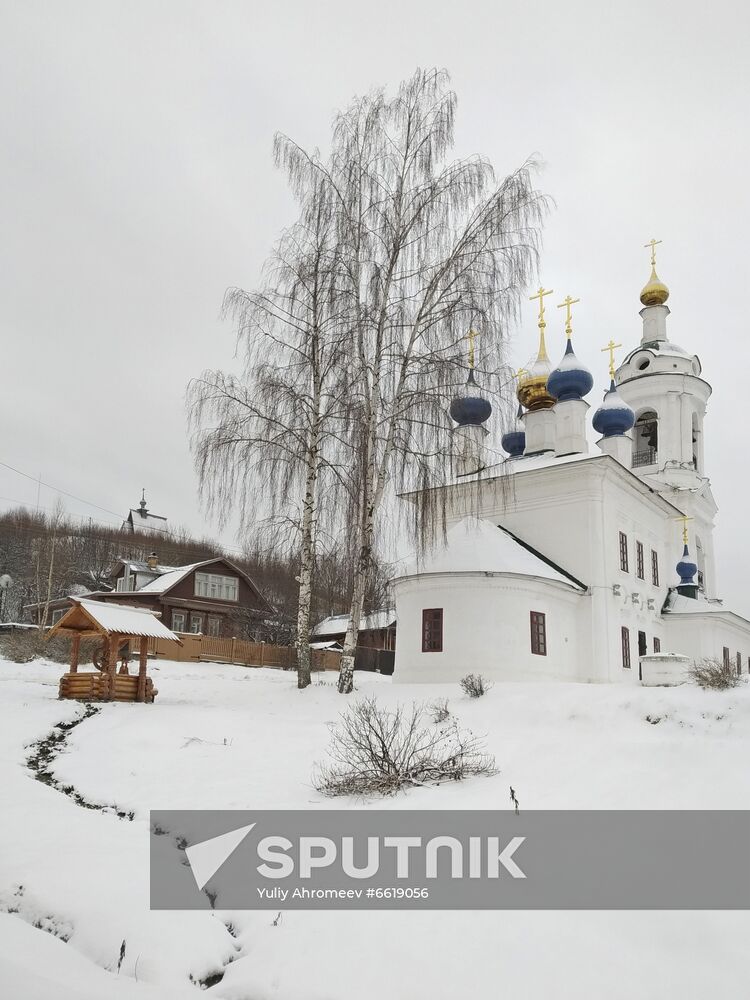 Church of St. Barbara in Plyos