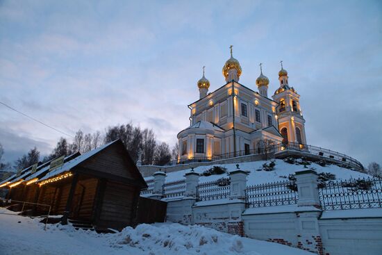 Church of Resurrection in Plyos