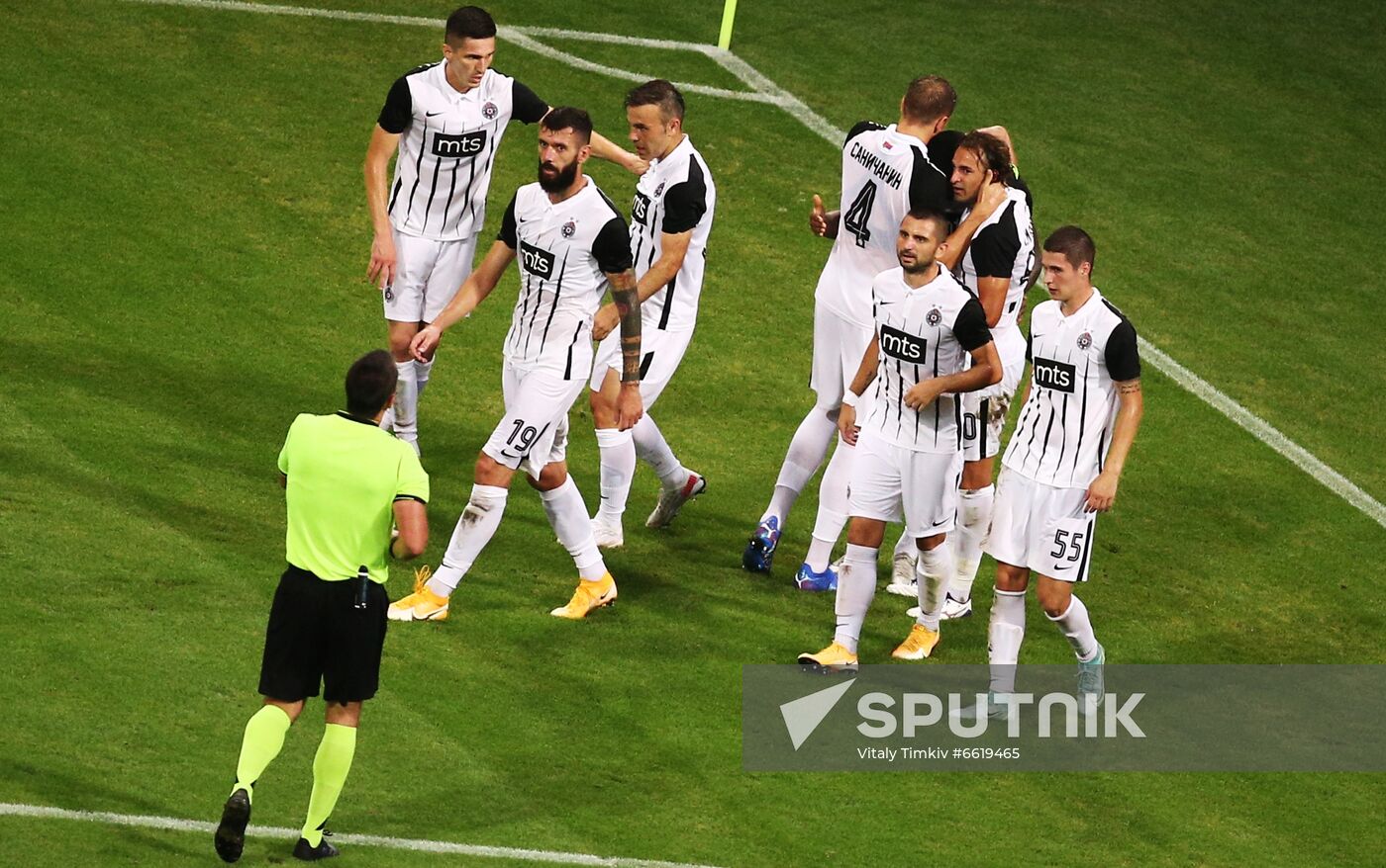 Russia Soccer Europa Conference League Sochi - Partizan