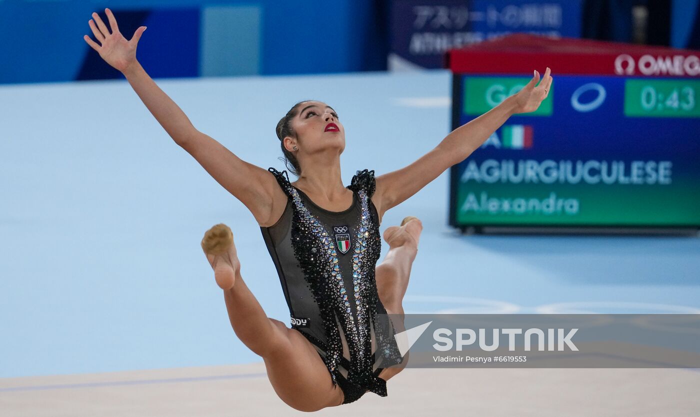 Japan Olympics 2020 Rhythmic Gymnastics Individual All-Around Qualification