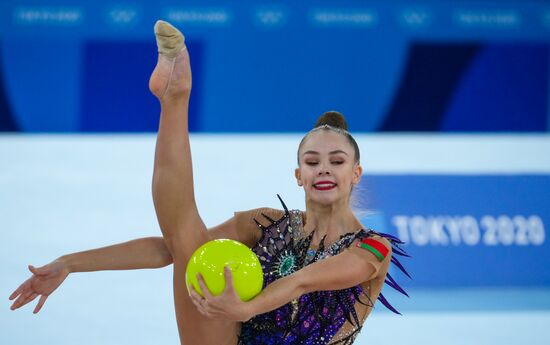 Japan Olympics 2020 Rhythmic Gymnastics Individual All-Around Qualification