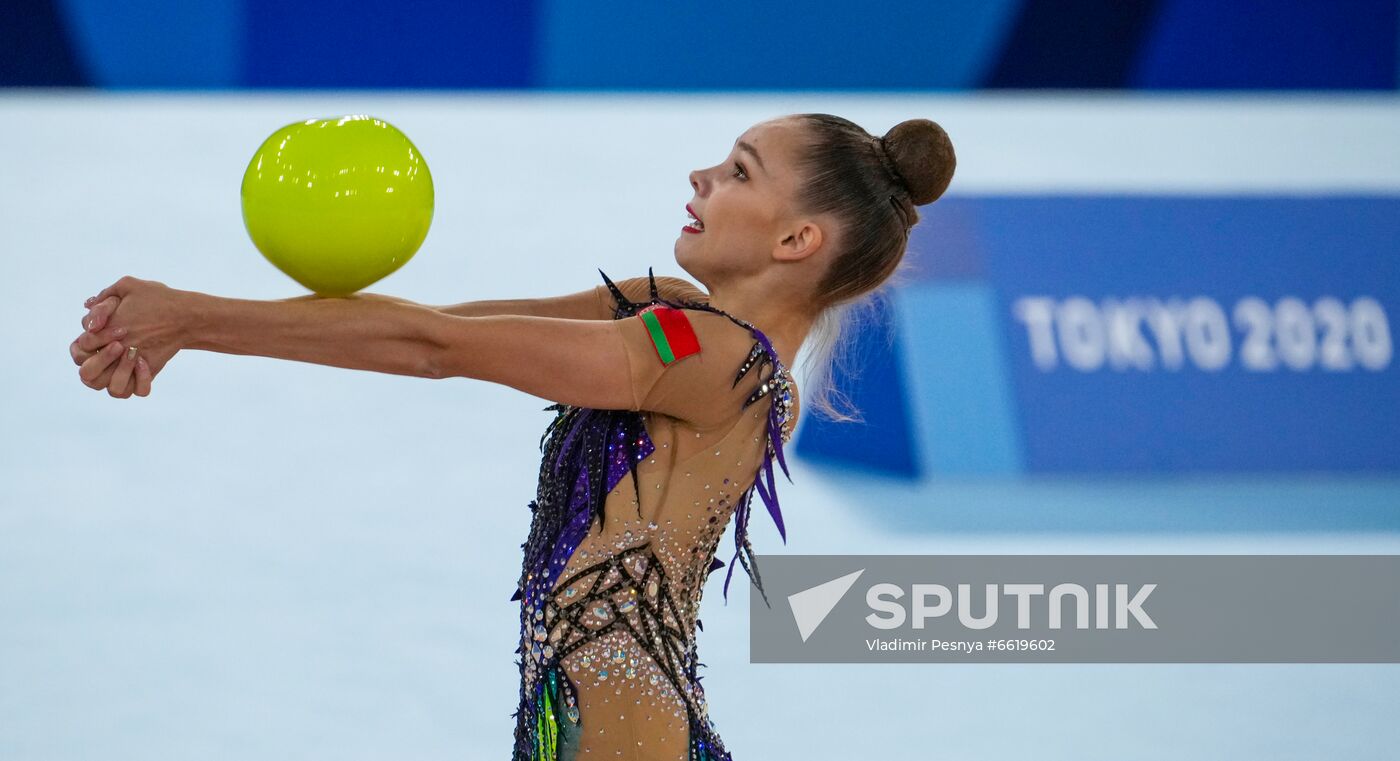 Japan Olympics 2020 Rhythmic Gymnastics Individual All-Around Qualification