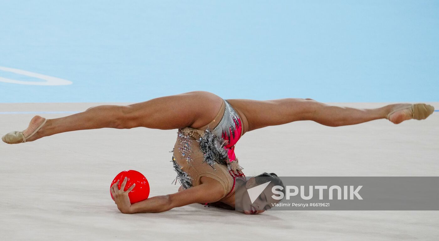 Japan Olympics 2020 Rhythmic Gymnastics Individual All-Around Qualification