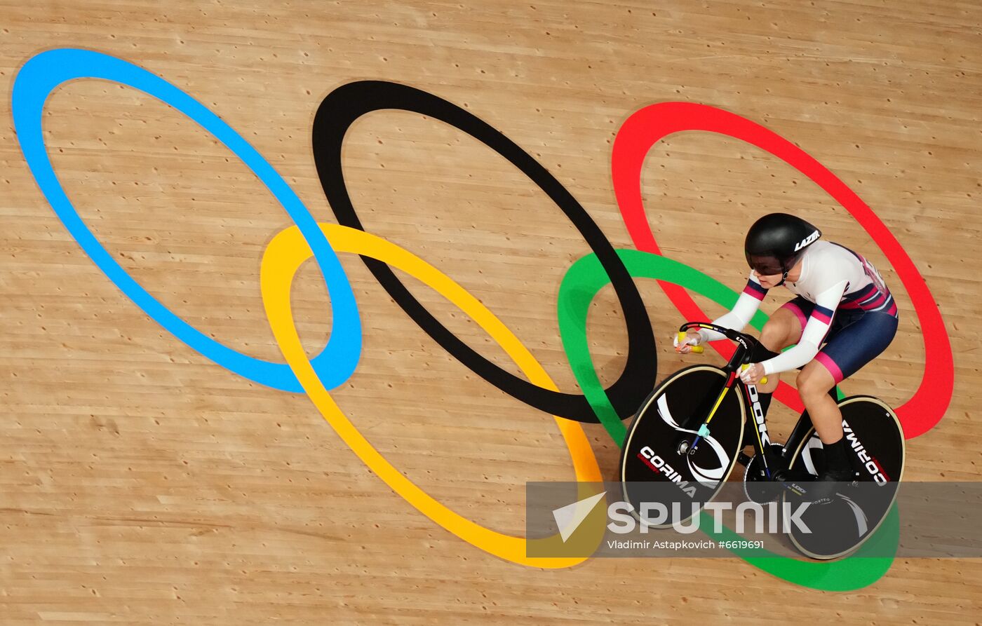 Japan Olympics 2020 Cycling Track Women Sprint Qualifying