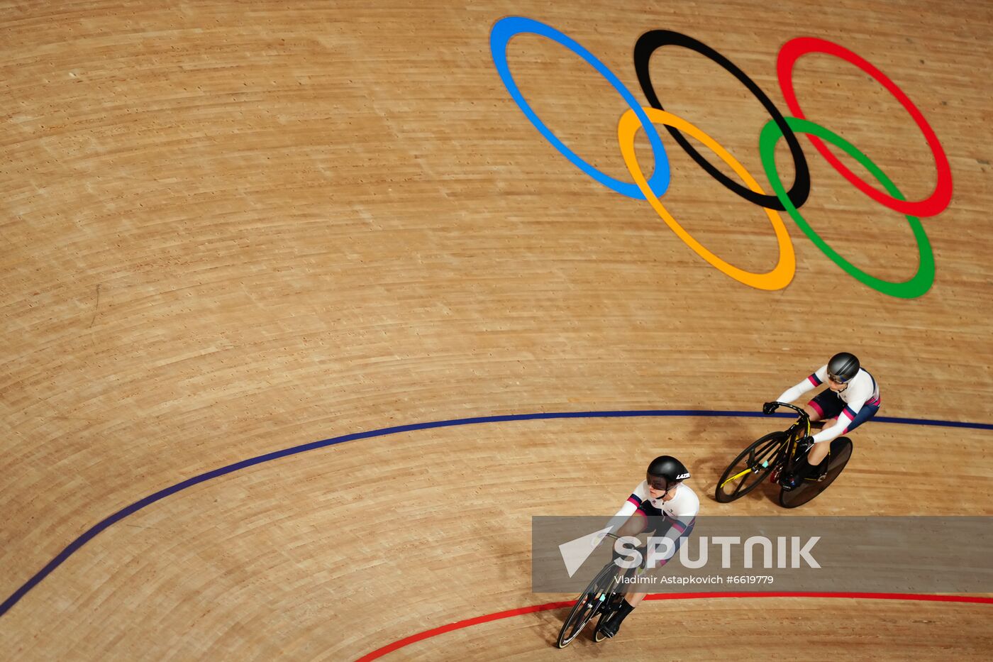 Japan Olympics 2020 Cycling Track Women Sprint Qualifying