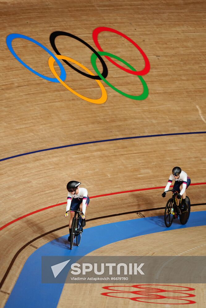 Japan Olympics 2020 Cycling Track Women Sprint Qualifying