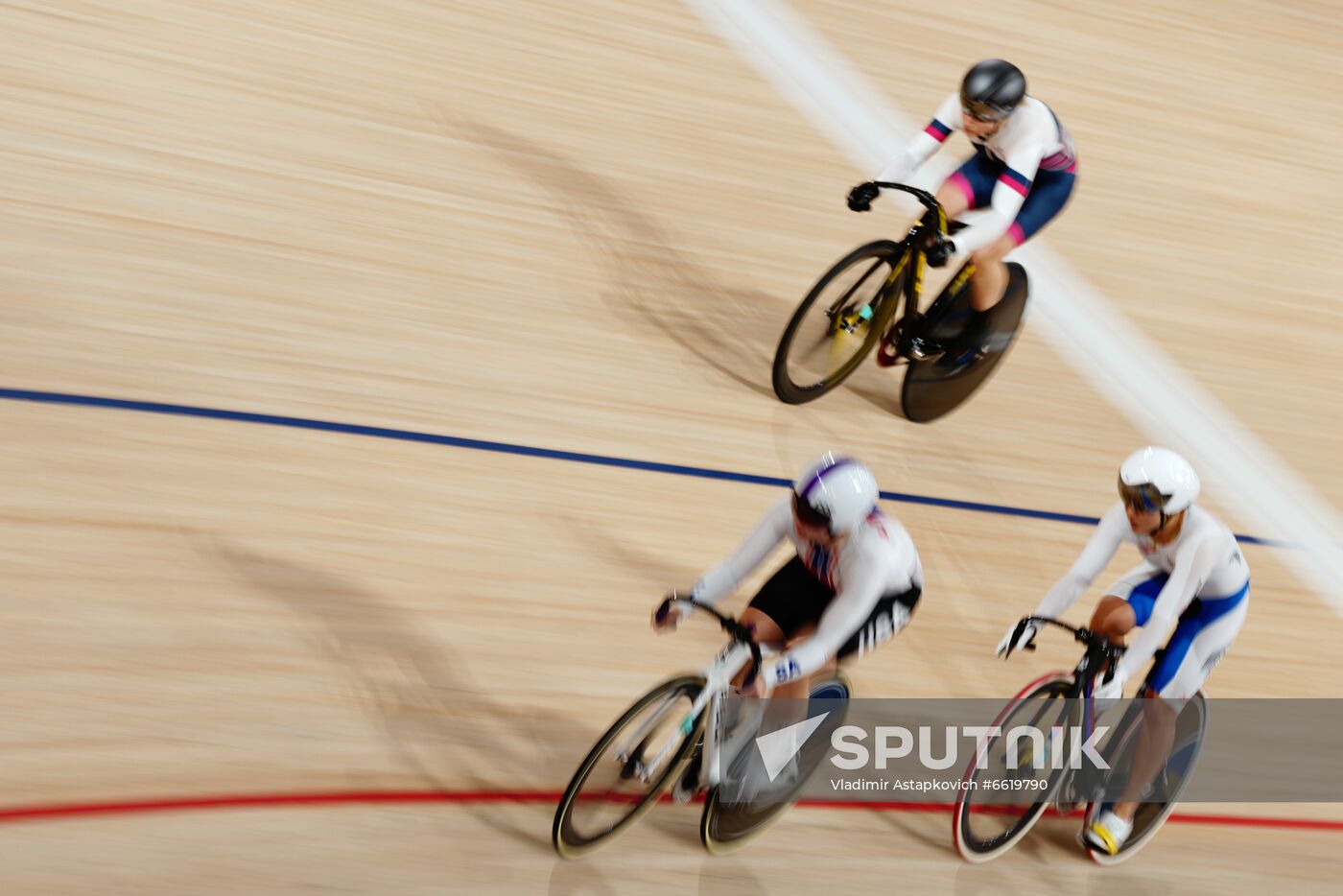 Japan Olympics 2020 Cycling Track Women Sprint Qualifying