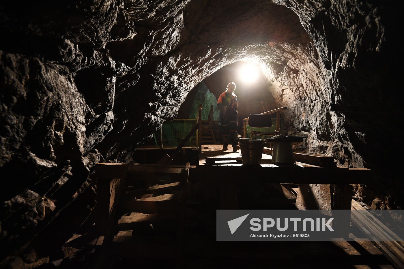 Russia Denosova Primeval Cave