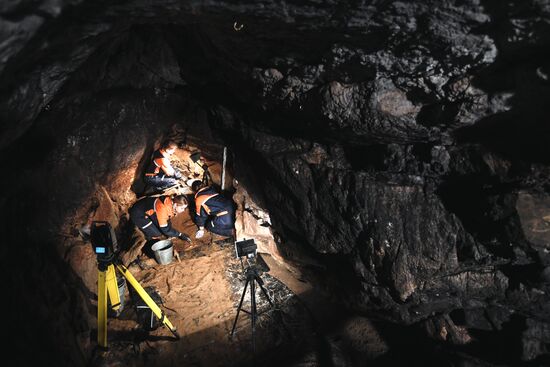 Russia Denosova Primeval Cave