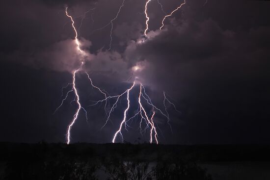 Thunderstorm in Plyos