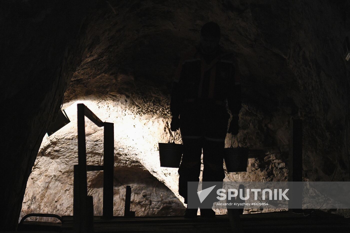 Russia Denosova Primeval Cave