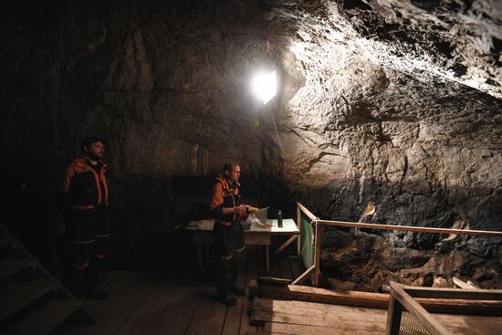 Russia Denosova Primeval Cave