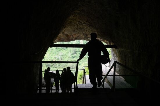 Russia Denosova Primeval Cave