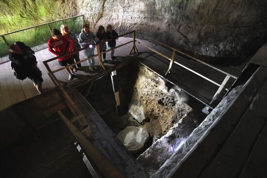 Russia Denosova Primeval Cave