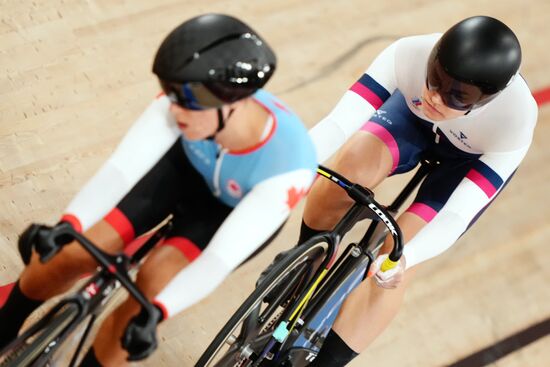 Japan Olympics 2020 Cycling Track Women Sprint Qualifying